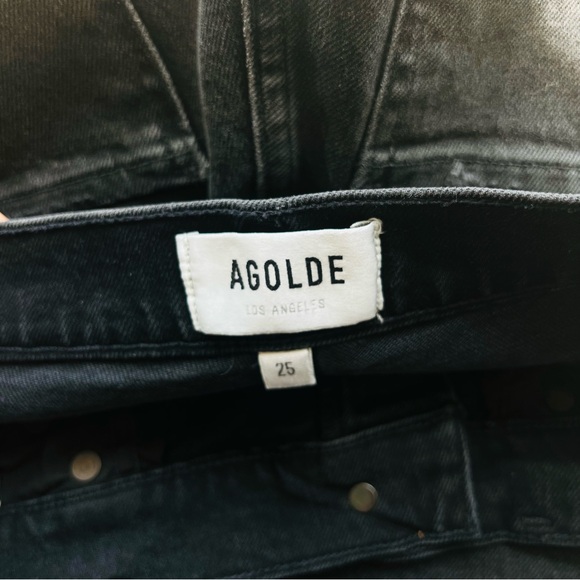 AGOLDE Riley High Rise Straight Crop - Picture 9 of 10